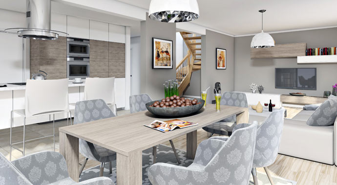 Essbereich Family 130 von Dan-Wood Family