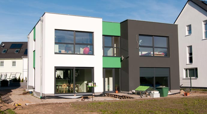 Solid-Haus Kundenhaus Eiden Außenansicht