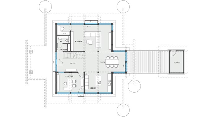 Huf Haus Art 4 Grundriss Erdgeschoss