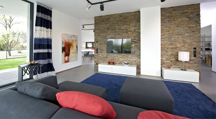 Musterhaus Eiche von Heinz von Heiden Wohnbereich