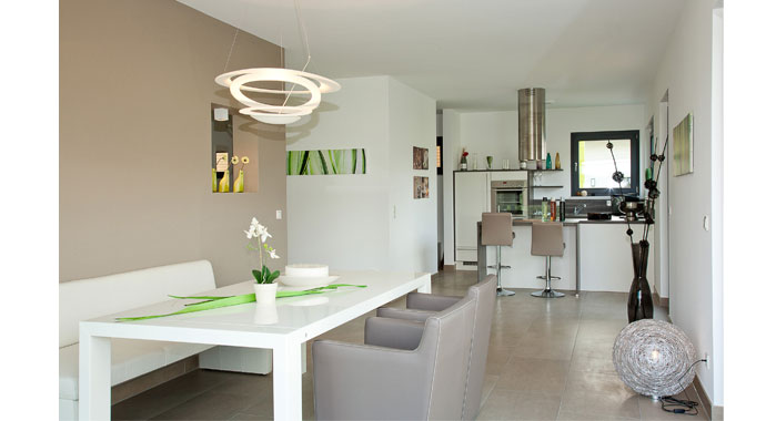 Büdenbender Hausbau Musterhaus Brentano Essbereich