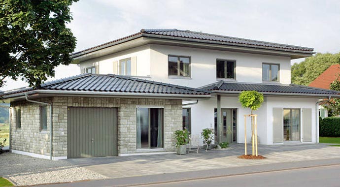 SchwörerHaus Musterhaus Plan E 20-182.1 Außenansicht