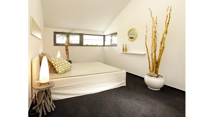 Meisterstück-HAUS KUBUS – Musterhaus Bad Vilbel Schlafzimmer