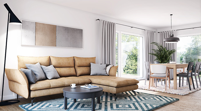 Point 110 - Wohn-, Essbereich