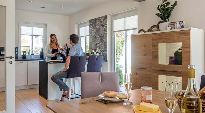 Haas Fertigbau MH Falkenberg 150 Küche