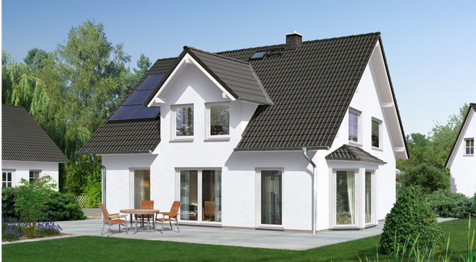 Town & Country Haus Einfamilienhaus Flair 113 Außenansicht