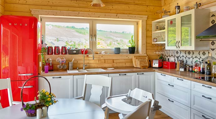 Küche Blockhaus Enztal von LéonWood