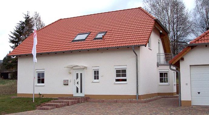 Town & Country Haus Musterhaus Mitwachshaus 142 Außenansicht