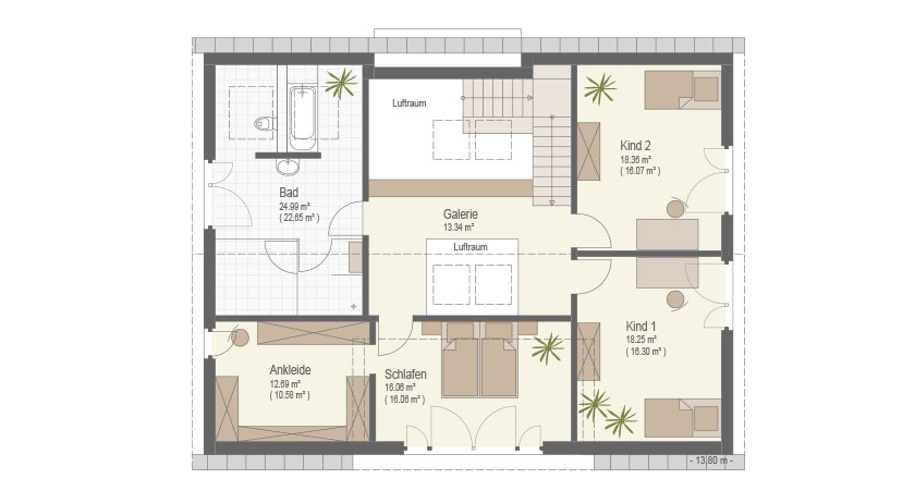 Keitel Haus Haus Bad Vilbel Grundriss Obergeschoss
