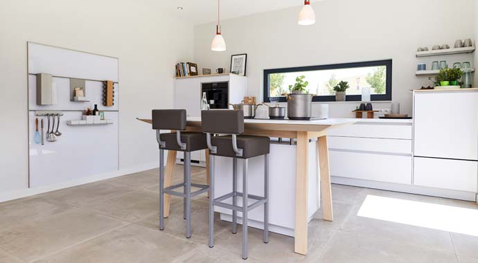 Küche Effizienzhaus Alona von Gussek Haus