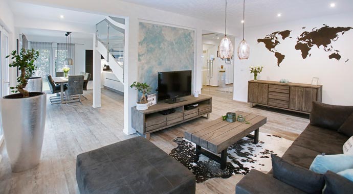 Wohnbereich Kundenhaus Park 181 W von Dan-Wood