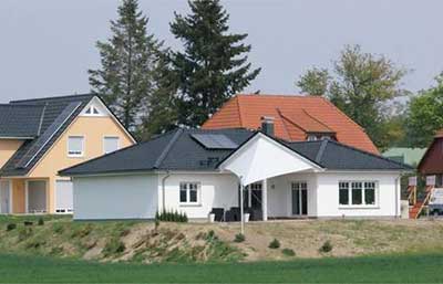 Heinz von Heiden Musterhaus Tessin-Vilz Außenansicht 