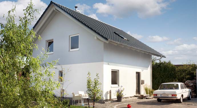 Außenansicht Aktionshaus Familie Scholze von SchwörerHaus