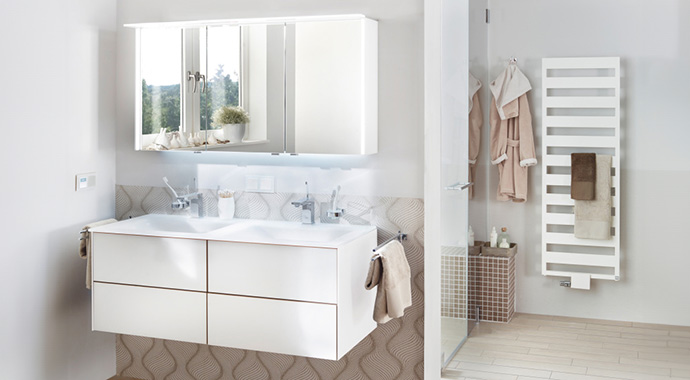 Badezimmer mit JUNG Home beheizen | Foto: Jung