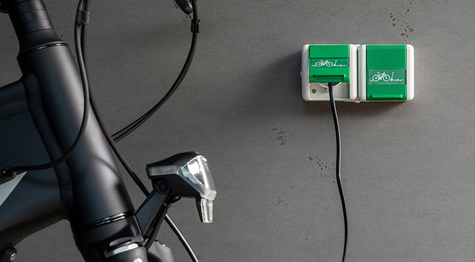 E-Bike Steckdose | Foto: Jung