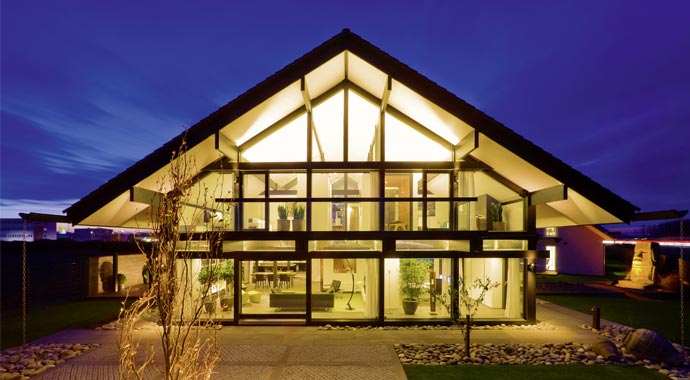 Huf Haus Musterhaus Art 5 Außenansicht