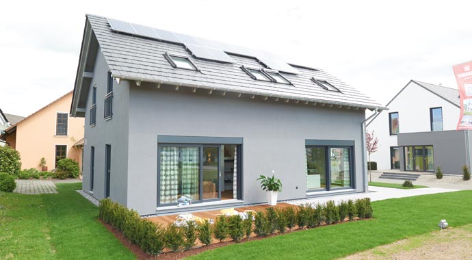 Fingerhut Haus Musterhaus Koblenz R 131.20 Außenansicht