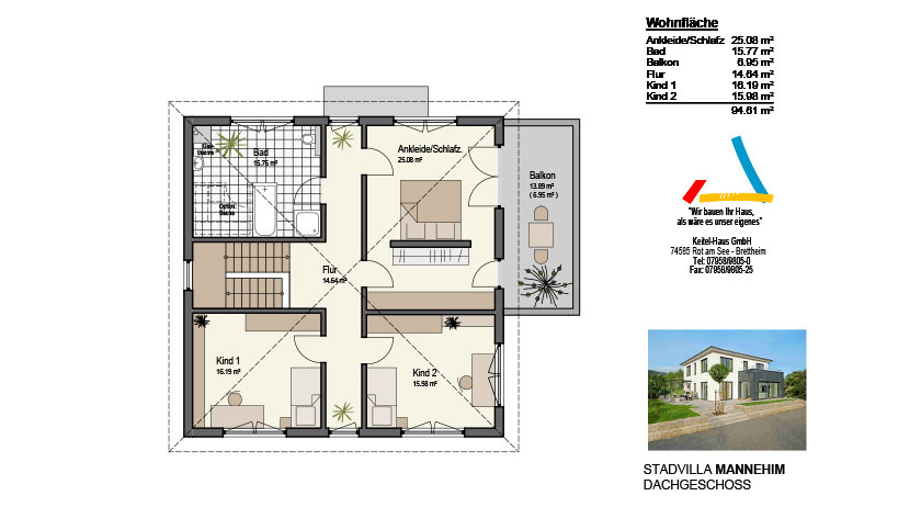 Keitel, Stadtvilla Mannheim