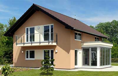 FingerHaus Musterhaus MEDLEY Außenansicht