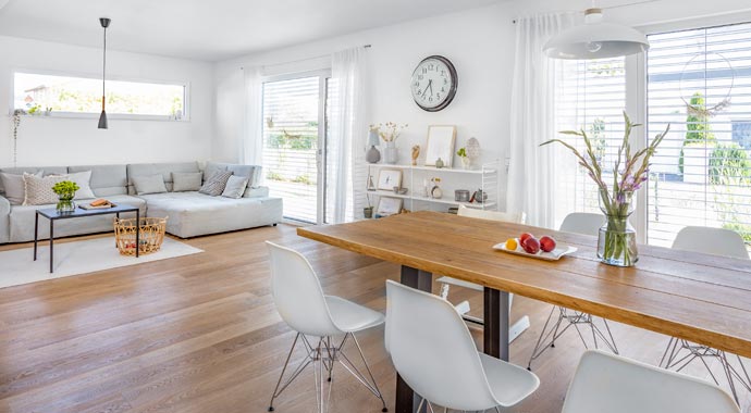 Essbereich Stadtvilla Pickert von SchwörerHaus