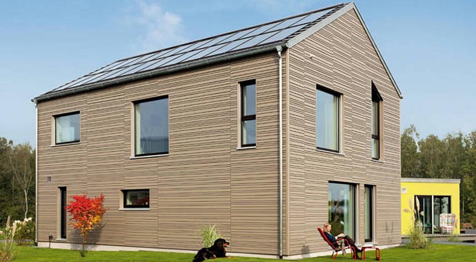 SchwörerHaus Musterhaus Plan E 15-142.1 Außenansicht