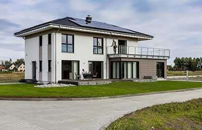 Kampa Musterhaus Linz Sonderplanung Außenansicht