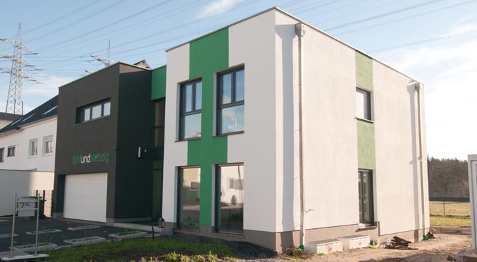 Solid-Haus Kundenhaus Eiden Außenansicht