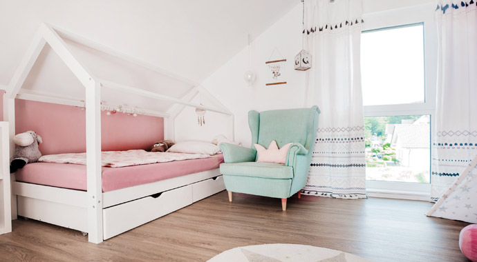 Kinderzimmer Kundenhaus Amika von Fingerhut Haus