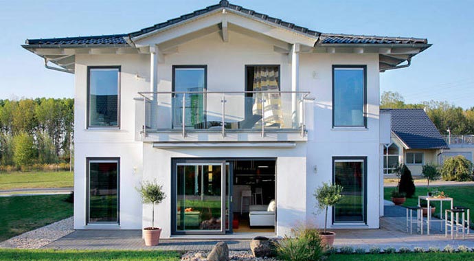 SchwörerHaus Musterhaus Plan 319.2 Außenansicht