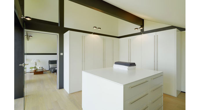 Huf Haus, Musterhaus Art 3 Ankleide