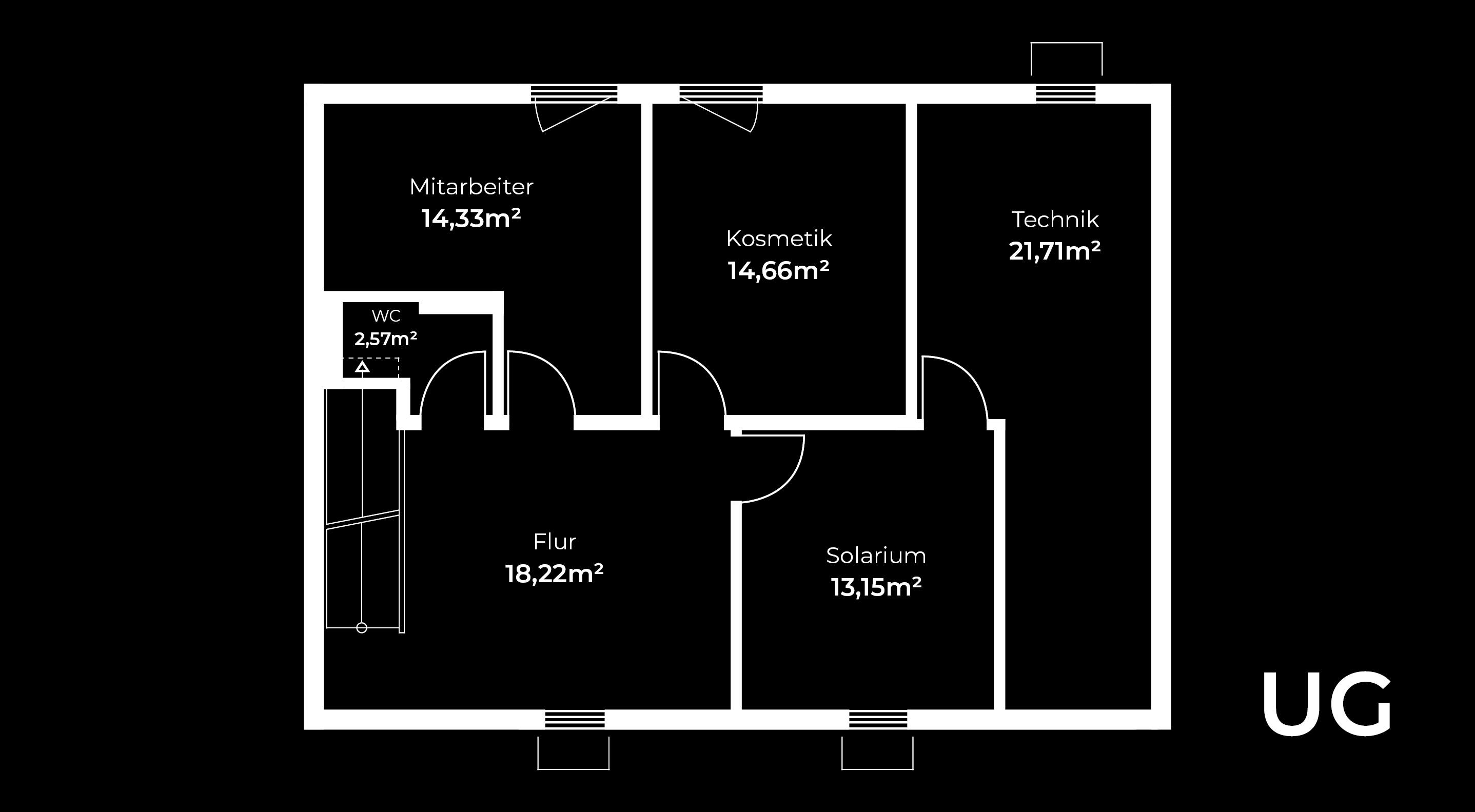 Grundriss Untergeschoss Aichtal von Keitel Haus