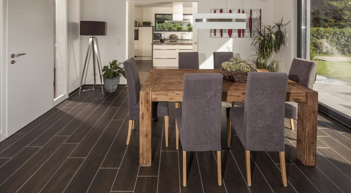 Essbereich Kundenhaus Vettel von BAUMEISTER-HAUS