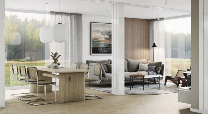 Wohnbereich Next 170 von Next by Danwood