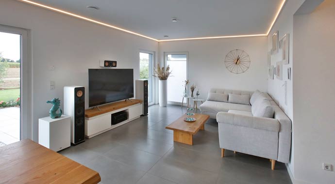 Wohnbereich Point 130 von Dan-Wood House