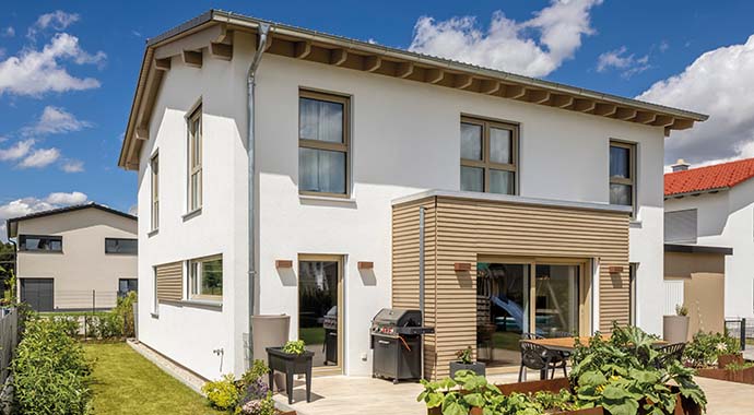 Außenansicht. Foto: FingerHaus