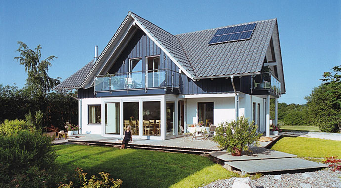 SchwörerHaus Musterhaus Plan E 15-193.1 Außenansicht