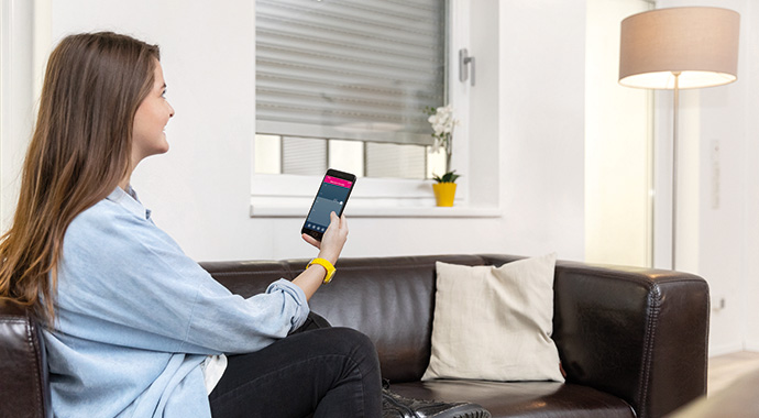 Rollläden smart steuern | Bild: Schellenberg, Telekom Rollläden smart steuern | Bild: Schellenberg, Telekom