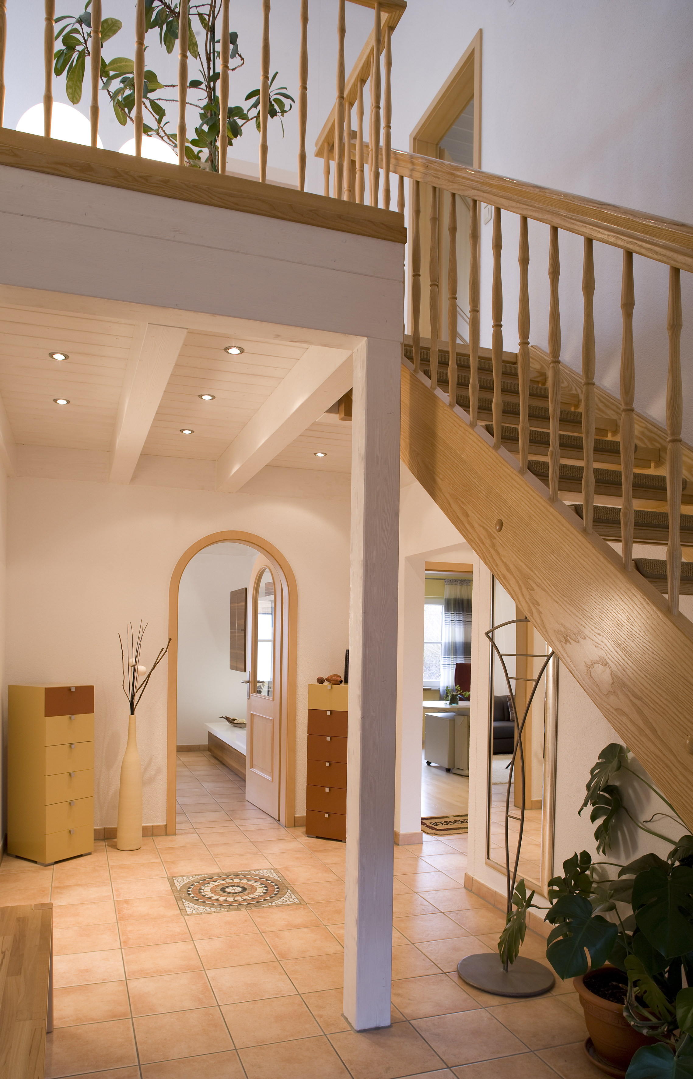 Musterhaus Poing Eingangsbereich