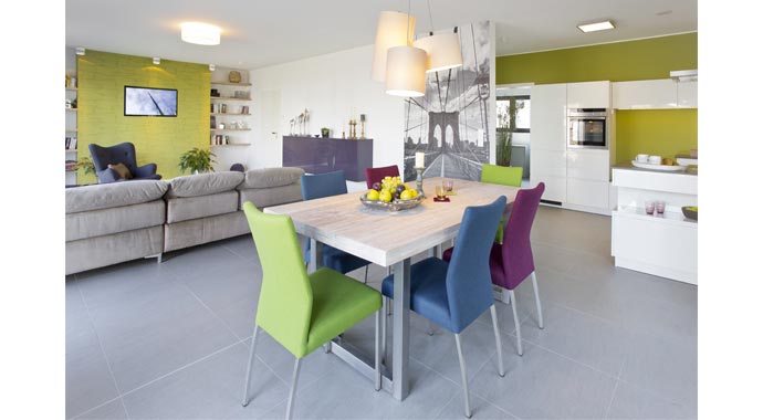 Fingerhut Haus Musterhaus Wuppertal R 140.20 Essbereich