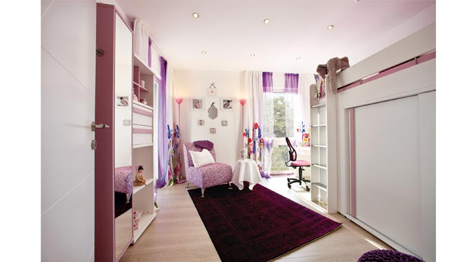 Elk Fertighaus Musterhaus Elk 153 Kinderzimmer