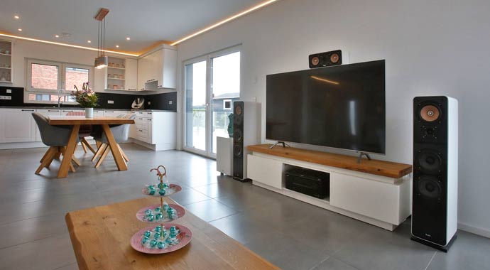 Wohnbereich Point 130 von Dan-Wood House