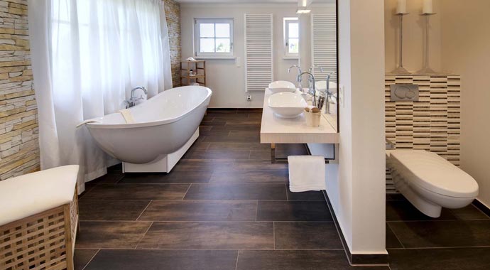 Haas Fertigbau Haas MH Poing 187 Badezimmer