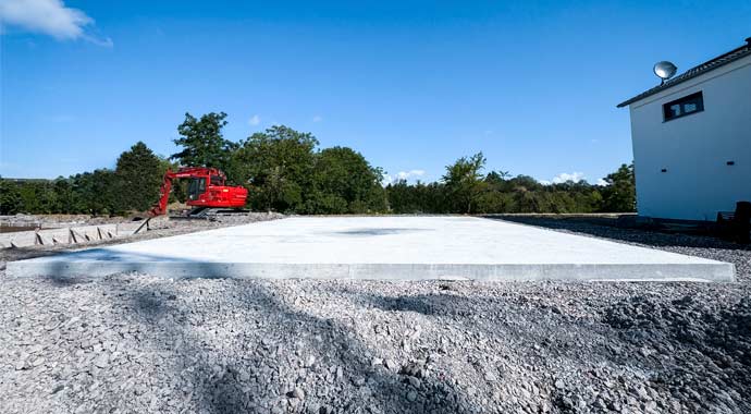 Flex-Bodenplatte von Glatthaar Keller
