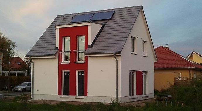 Town & Country Haus Musterhaus Raumwunder 90 Style Außenansicht