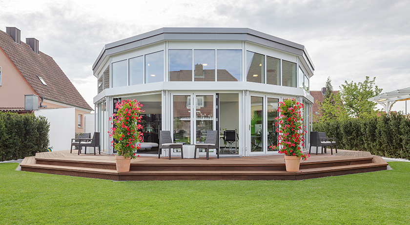 Luxhaus Flachdach 153 Außenansicht