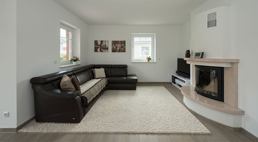 Roth-Massivhaus Friesenhaus Wohnbereich