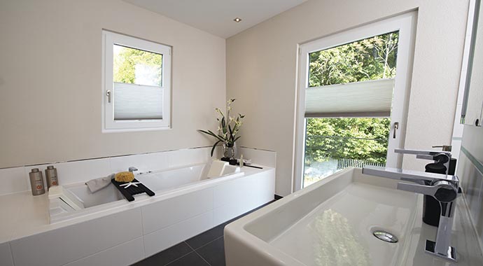 WeberHaus Ausstellungshaus Villingen-Schwenningen Badezimmer