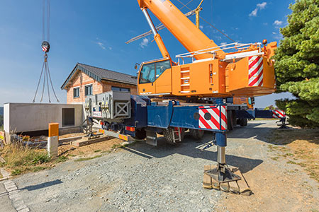 Montage einer Fertiggarage von Zapf Montage einer Fertiggarage von Zapf