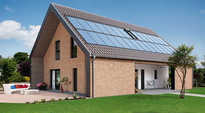 SchwörerHaus Musterhaus Plan E 15-140.1 Außenansicht