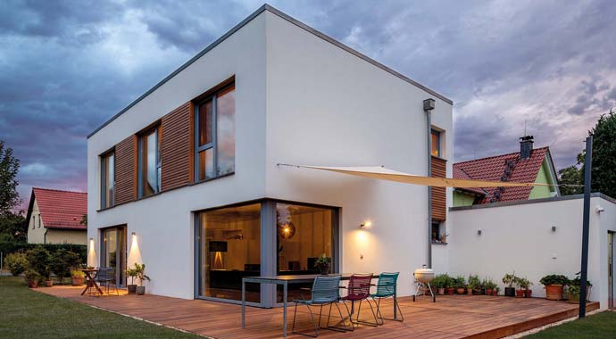 Außenansicht Haus Poschmann von BAUMEISTER-HAUS